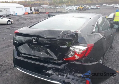 2019 Honda Civic Lx из США, поврежденный, VIN 2HGFC2F6XKH556163